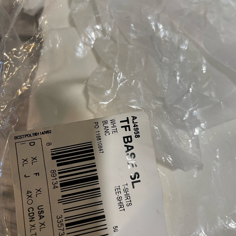 NWT still in plastic adidas tshirt - Picture 2 of 2